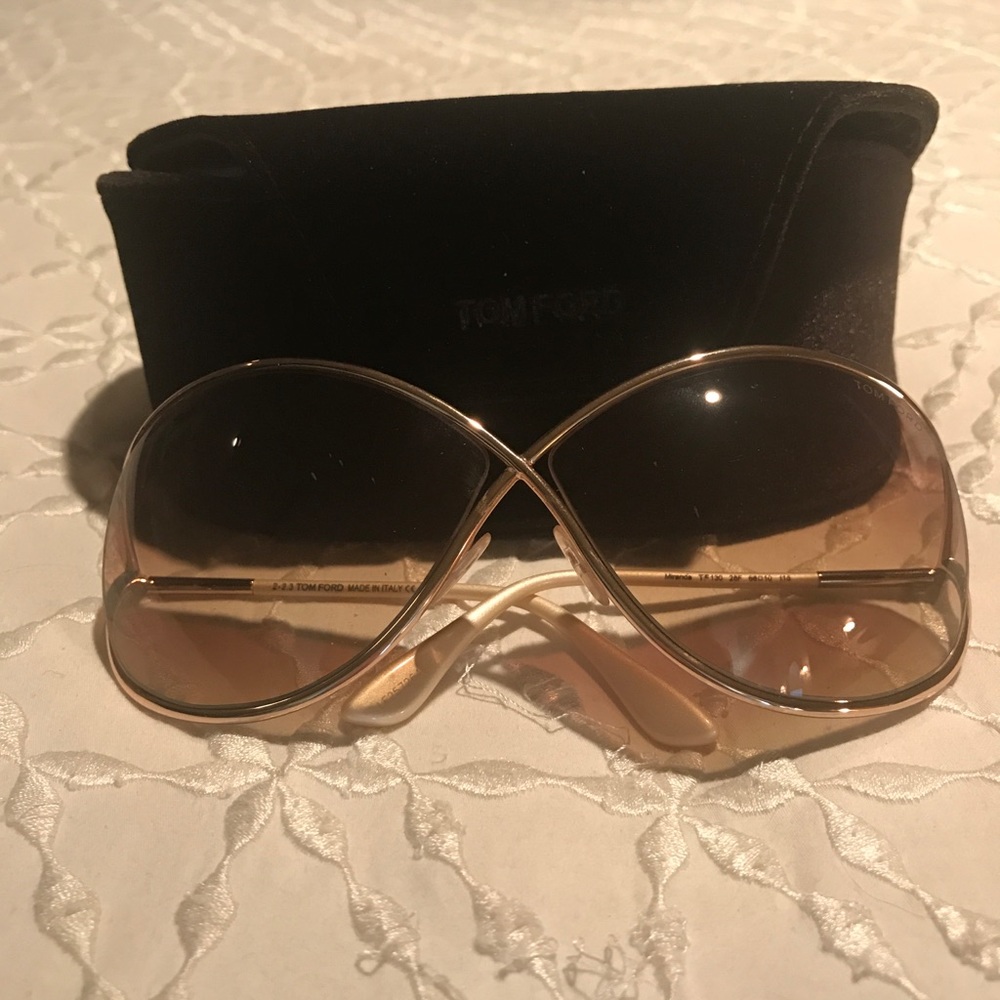 COPY - Tom Ford Miranda Rose Gold Sunglasses